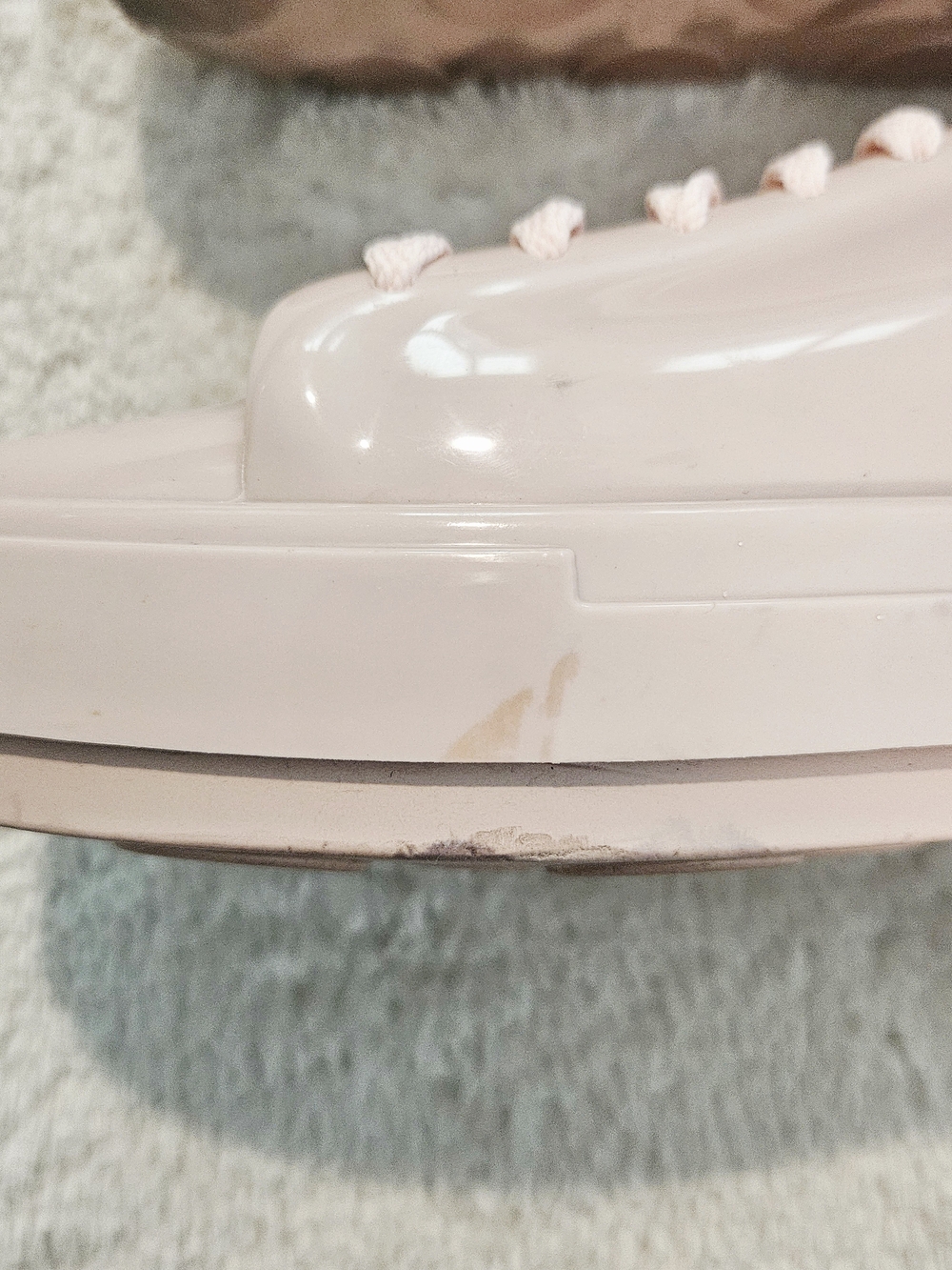 Melissa Rubber Pink Sneakers Size 8 Preppy Feminine Summer Y2K Coquette Girl - Picture 4 of 11